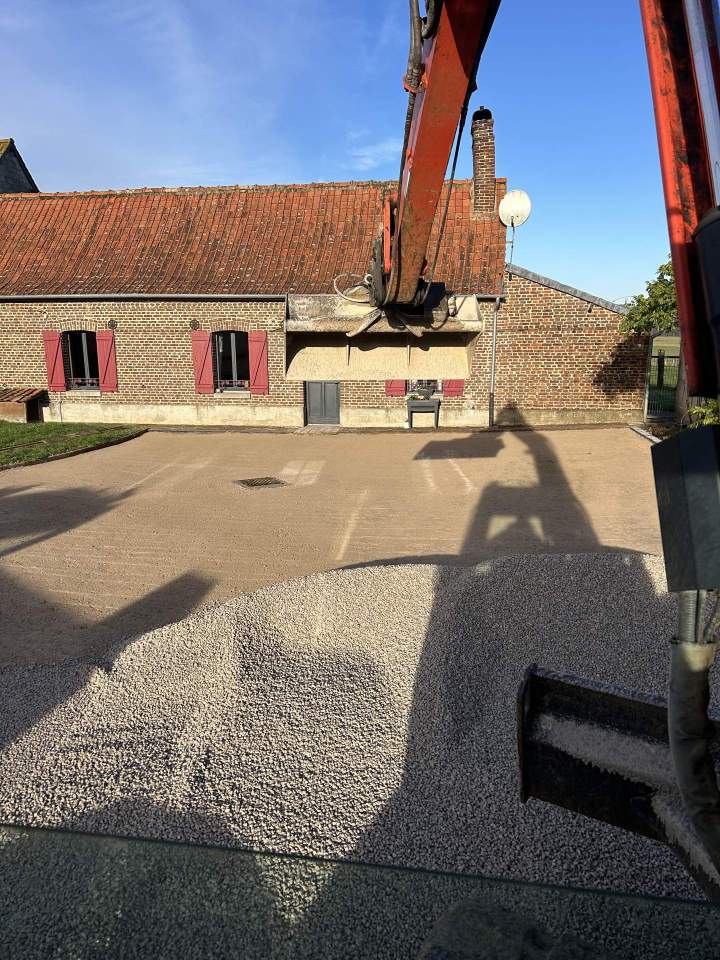 Préparation de terrain Lottinghen