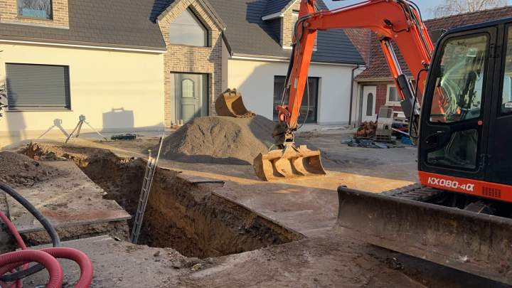 Préparation de terrain Lottinghen