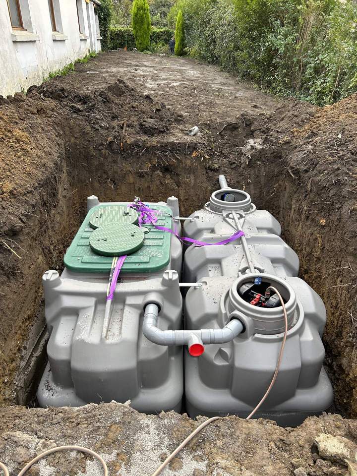 Travaux de raccordement Lottinghen
